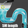 Pipe Cleaning Spiral Tube Pipe Cleaning Shaft with 20 mm Claw Drain Cleaner Set ø 10 mm x 5 m