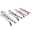 Locking Pliers Self Grip Plier Tool Set 125 150 180 250 mm 4 pcs