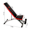 ZERRO Multifunctional Weight Bench Red
