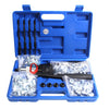 Professional Hand Blind Rivet Nut Tool Riveter Gun Kit with 150 Rivets M5 M6 M8 M10 M12 (30 pieces each)