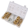 Tarpaulin Eyelet Grommet Repair Kit Assortment 103 pcs