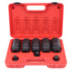 8 pcs 1/2" Deep Drive Shafts Impact Socket Tool Set 30-32-34-35-36 mm