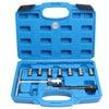 Diesel Injector Seat Cutter Injector Cleaning Cleaner Tool kit 10 pcs