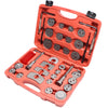 Universal Brake Caliper Rewind Tool Piston Spreader Wind Back Tool Kit 35 pcs