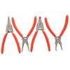 Circlip Pliers Set 175 mm Internal External Straight Bent 4 pcs