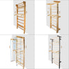 ZERRO Pull-Up Bar Hanging Bracket Wood Height Adjustable