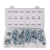 Molly Bolt Assortment Wall Anchor Kit 4/5/6 mm 40 pcs