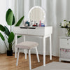 Makeup Table with LED Light Modern