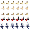 Common Rail Diesel Injector Flow Test Tool Kit 30 pcs