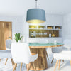 Ceiling Light ø 40 cm Gray-Blue
