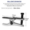 Ball Joint Separator Splitter Tie Rod End Removal Tool Set 3 pcs