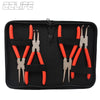 Circlip Pliers Set 150mm Internal External Straight Bent 4 pcs