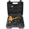 18V Li-ion Electric Cordless Drill Driver Screwdriver with 1 Batterie 17+1