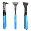 Metal Seaming and Bending Tool Set Edge Setter and Folding Pliers Straight 45 90 Degree 3 Pcs