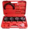 Synchronous Carburetor Tester | with 4 synchronous clocks | 29 pcs.