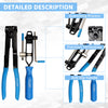 Axle Boot Clamp Pliers CV Joint Plier Set 2 pcs