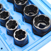 Universal Nut Removal Tool Bolt Damaged Extractor Set 13 pcs