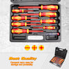 VDE Screwdriver Set Slotted Phillips Pozi 9 pcs