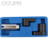 O2 Oxygen Sensor Lambda Socket Remover Tool Set 22mm 3/8" 1/2" 3 pcs