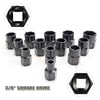 Universal Nut Removal Tool Bolt Damaged Extractor Set 13 pcs