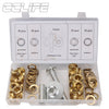 Tarpaulin Eyelet Grommet Repair Kit Assortment 103 pcs