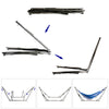 Hammock Foldable Steel Frame Blue&White
