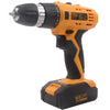 18V Li-ion Electric Cordless Drill Driver Screwdriver with 1 Batterie 17+1