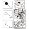 Engine Timing Belt Tool Camshaft Locking Kit Compatible with VAG/VW/Audi/Skoda/Seat  1.4 1.6 1.9 2.0 SDI/TDI