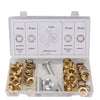 Tarpaulin Eyelet Grommet Repair Kit Assortment 103 pcs