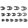 Cockerel Foot Spanner Socket Torque 1/2 Inch 3/8 Inch External Square Drive 8 - 24 mm 15 pcs
