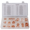 Copper Seal Ring Washer Assortment Metric for Oil Drain 75 pcs