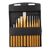 Mechanics Pin Punch Center Punch and Chisel Set 12 pcs
