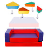 ZERRO Play Sofa, 4in1 Children's Sofa Play Mat  Soft High-Density EPE Foam Non-Slip  Puzzle Children's  Room Sofa Play Table Children's Furniture