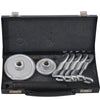 Wheel Hub Puller, Universal Wheel Bearing Puller Tool Brake Drum Extractor 5-legs