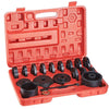 Universal Front Wheel Bearing Hub Puller Remover Removal Tool Kit 23 pcs