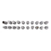 Universal Drain Plug Socket Set Oil Sump Plug Key Remover Tool 3/8" Drive 21 pcs