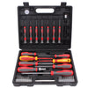 Electric screwdriver set in accordance with VDE, 36 pieces