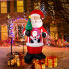 LED Santa Claus with snowfall