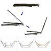 Hammock Foldable Steel Frame Beige