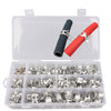 Hose Clamp Clips Assortment 6.5 8 10 11 12 14 16 18mm 160 pcs