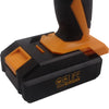 18V Li-ion Electric Cordless Drill Driver Screwdriver with 1 Batterie 17+1