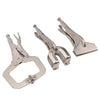 Mini Self Grip Welding Pliers Set 3 pcs