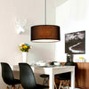 Ceiling Light Ø 40 cm Barrel Black