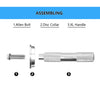 Aluminum Bearing Race and Seal Driver Bush Press installation Tool Kit 10 pcs