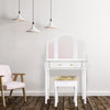 White Dressing Makeup Table 009