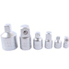 Impact Driver Socket Wrench Adapter 1/2" 1/4" 3/4" 3/8" 6 pcs