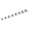 Hose Clamp Clips Assortment 6.5 8 10 11 12 14 16 18mm 160 pcs