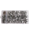 Hose Clamp Clips Assortment 6.5 8 10 11 12 14 16 18mm 160 pcs