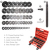 Universal Bushing Bearing Installation Set Oil Seal Driver Insert Tool kit 18-74mm