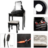 Dressing Table Modern with Rectangle LED Light -017
